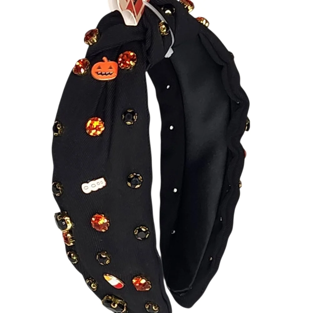 Piper K Rhinestone Embellished Halloween Theme Headband